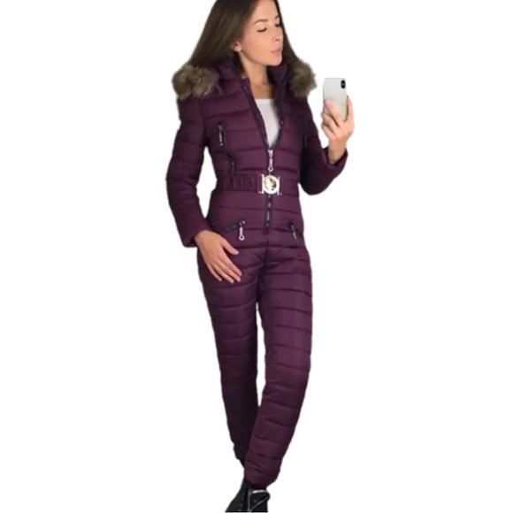 Pants - Women’s ski suit  size Medium needs new front zipper, Used one piece